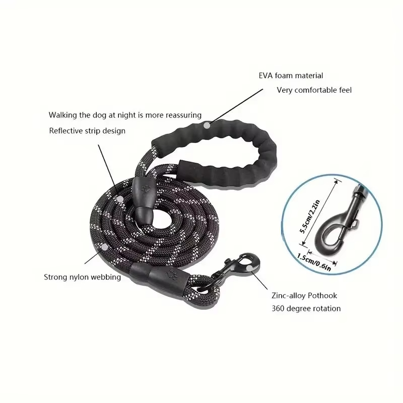 Pet Leashes Reflective Multi C - огляд і ціна Running Gear Dog