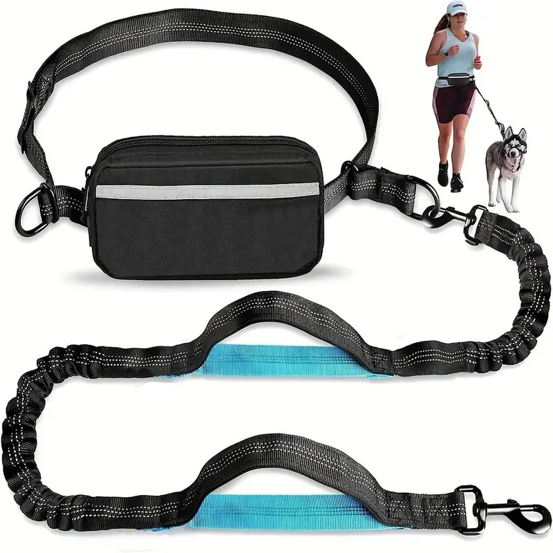 Free Dog Leash with Zipper Pou - огляд і ціна Running Gear Dog