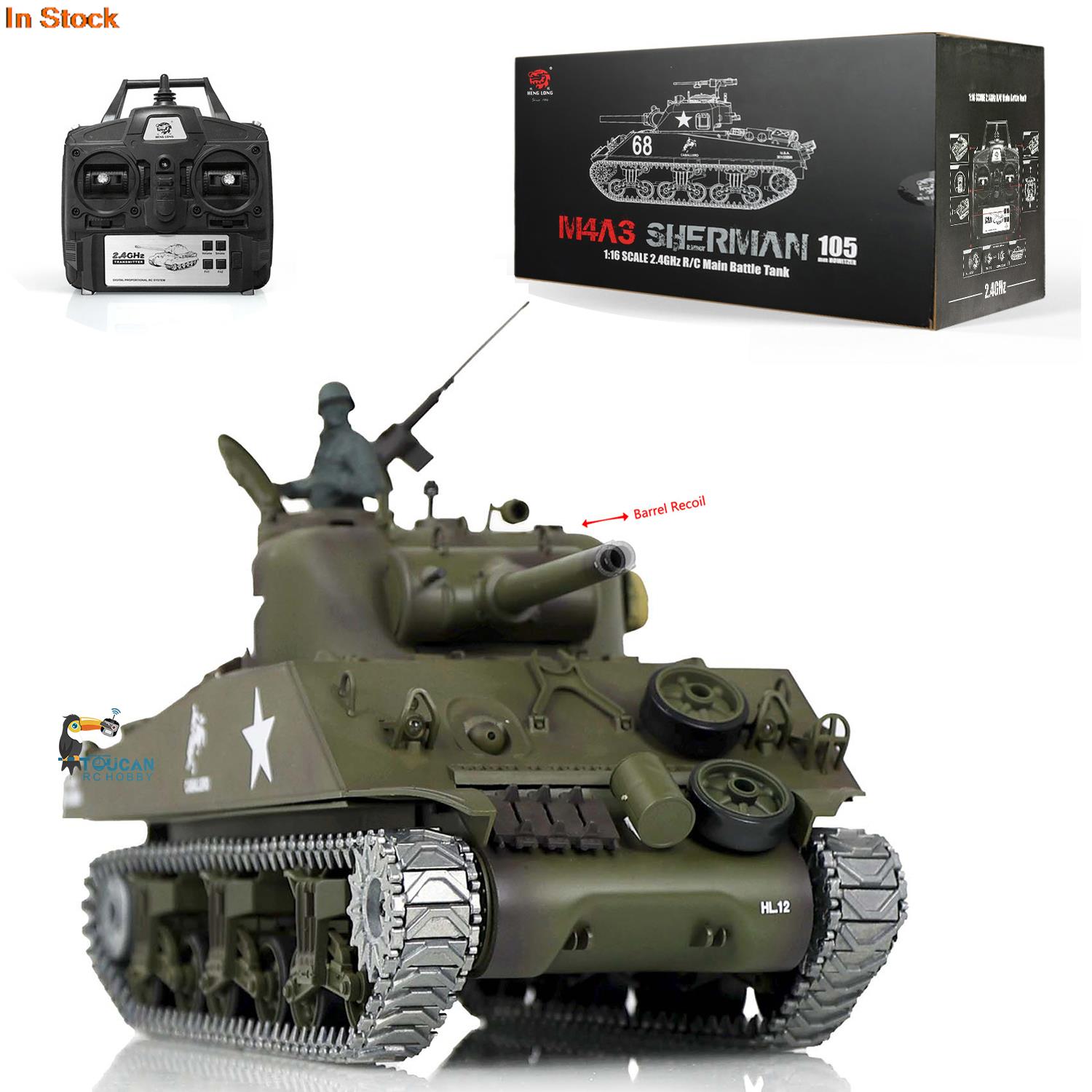 1/16 HENG LONG RC Tank 7.0 Upg - огляд і ціна Running Gear Box