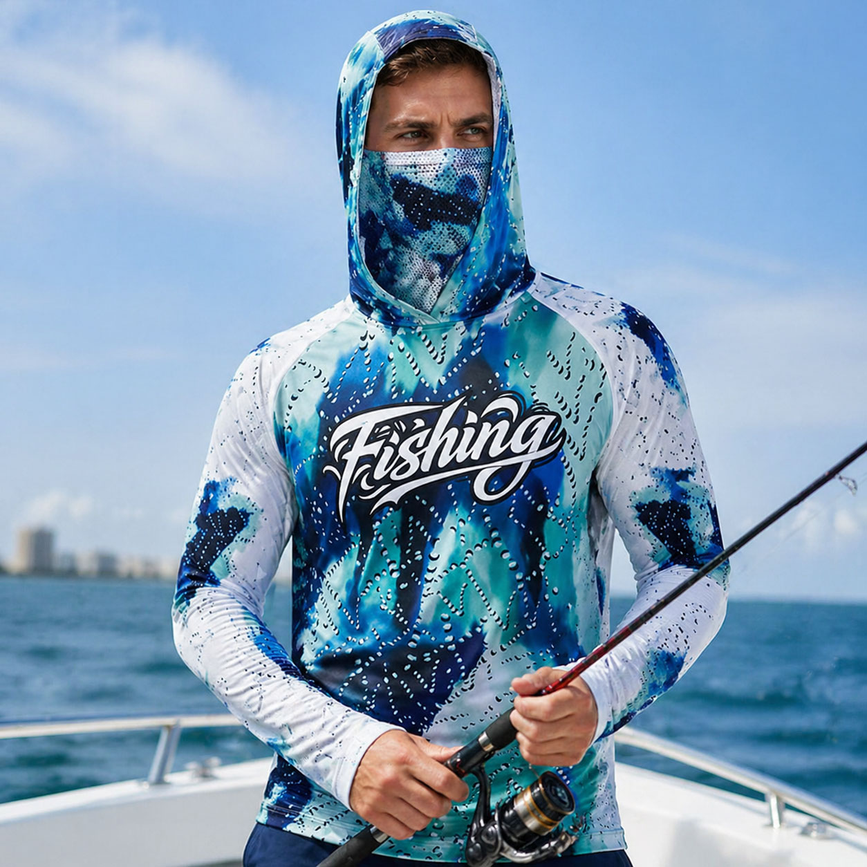 Fishing Hood Riding Tops Wear  - огляд і ціна Running Gear Outdoor